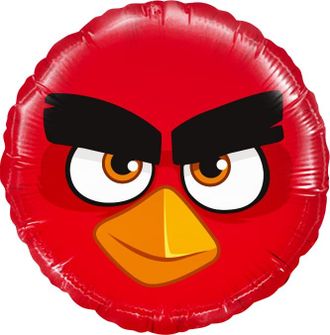 круг Angry birds красный 18"/46см