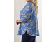 Женская Туника-рубашка большого размера арт. 119768-036 (цвет джинс) Размеры 58-80
