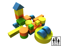 Мягкий конструктор «Космолёт»