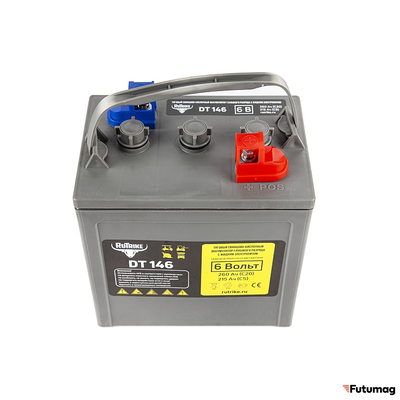 Тяговый WET аккумулятор Rutrike DT146 (T-145) 6V170A/H C3