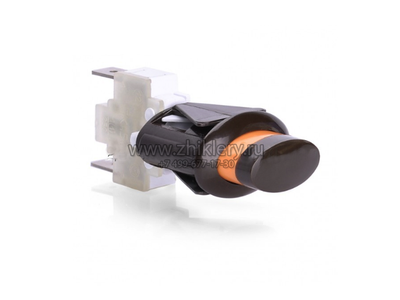 Кнопка подсветки GEFEST ПКН-507-443 (овальная) коричневая