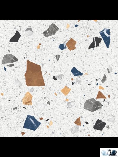 Керамогранит Staro Silk Terra White 60х60 см под терраццо купить в магазине Marysя Краснодар