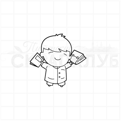 ФП штамп "Первоклассник" (м)