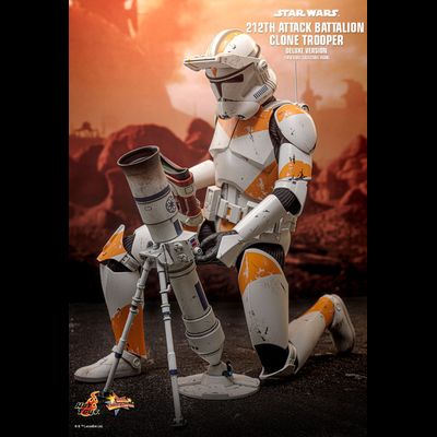 ПРЕДЗАКАЗ - Клон-штурмовик 212-го Батальона, делюкс версия (Звездные Войны, Star Wars) - Коллекционная фигурка 1/6 212th Attack Battalion Clone Trooper™ (Deluxe Version) (MMS852) - Hot Toys ?ЦЕНА: 32500 РУБ.?