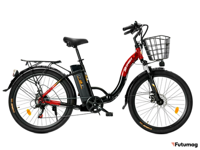 Электровелосипед РВЗ Патриот красный