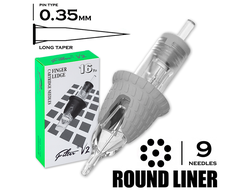 9 RLLT/0.35 - Round Liner Long Taper "EZ FILTER V2"