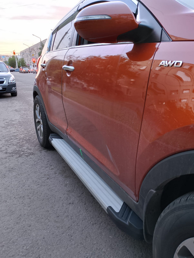 Пороги на Kia Sportage 3 (2010-2014-2015) Start