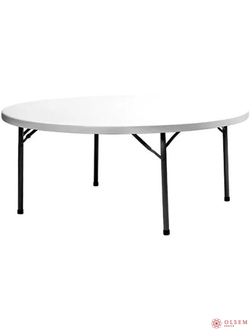 Стол для кейтеринга круглый D.1800 складной пластиковый