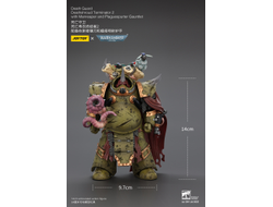 Терминатор Савана Смерти (Warhammer 40K) - КОЛЛЕКЦИОННАЯ ФИГУРКА 1/18 Death Guard Deathshroud Terminator 2 (JT02595) - JOYTOY