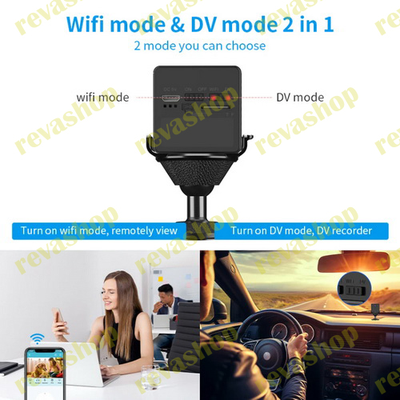 Мини видеокамера, акб, Wi-Fi, 3 Мп, 1080P, камера для видеонаблюдения, маленькая камера с Wi-Fi, ком