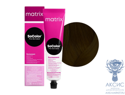 Matrix SoColor Pre-Bonded 2N Краска для волос кремовая черный 90 мл