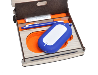 Набор "Гений" с аккумулятором и ручкой (ОБРАЗЕЦ) -  арт.3432