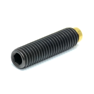 Стопорный винт под шестигранник с латунным наконечником