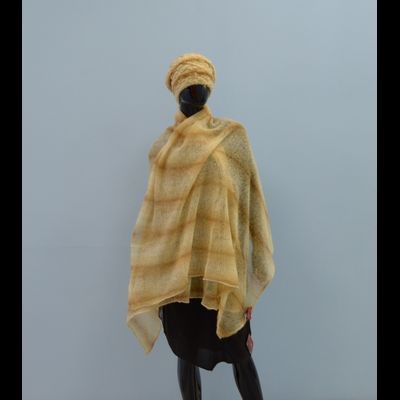 Шарф Vizio 7014 SX светло - коричневый