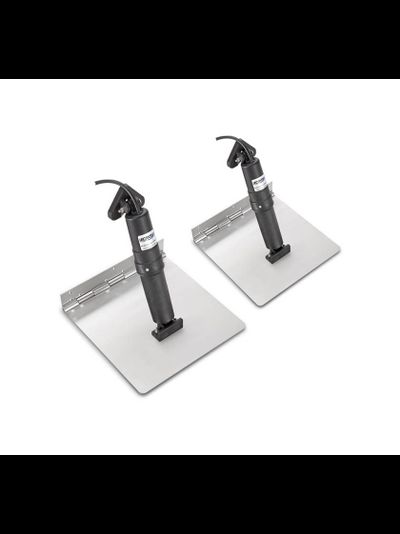 Комплект транцевых плит XKA (нерж.), 9x18 дюймов, без панели управления