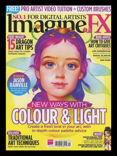 ImagineFX Magazine Issue 156 January 2018 Иностранные журналы о дизайне в Москве, Intpressshop