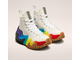 Кеды Converse Run Star Motion Hi platform Pride радуга A02262C оригинал фото