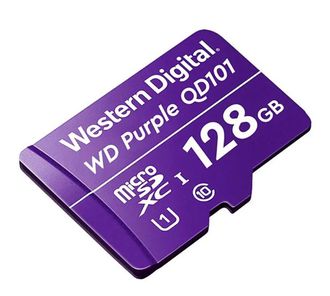 Карта памяти  128GB WD Purple UHS-I SDXC 80MB/s Class 10