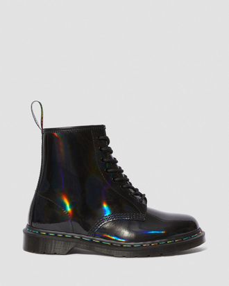 Ботинки Dr. Martens 1460 Rainbow Patent black