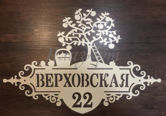 адресная табличка