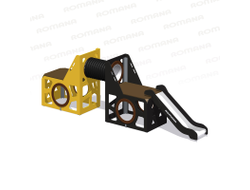 Детский игровой модуль с горкой Romana 115.24.00