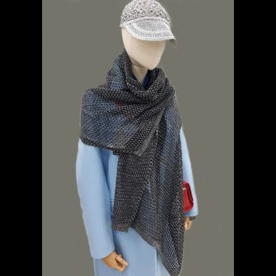 Итальянский палантин вязаный летний Vizio Италия 5458 SS