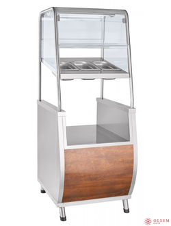 Прилавок для приборов и подносов Abat ПСПХ-70Т