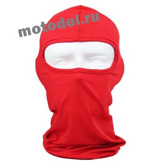 Балаклава (подшлемник, платок, бандана, маска) для мотоцикла, снегохода, сноуборда, красная