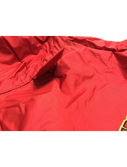 Дождевик для крупных собак Superman красный