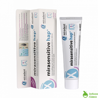 ЗУБНАЯ ПАСТА MIRASENSITIVE HAP+ ДЛЯ ЗАЩИТЫ СВЕРХЧУВСТВИТЕЛЬНЫХ ЗУБОВ