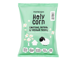 Попкорн "Сметана, зелень и черный перец" Holy Corn 20 г