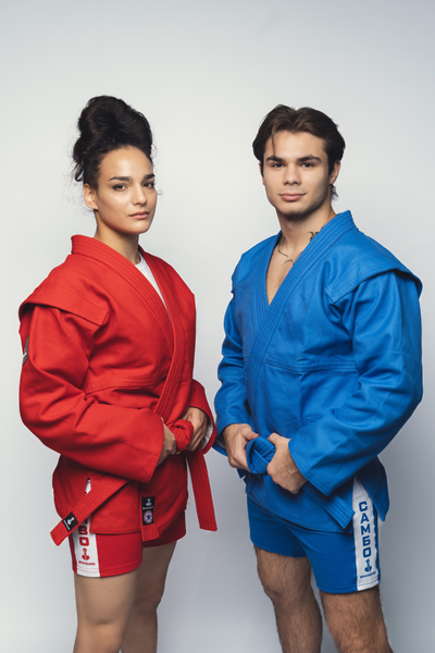 Куртка для самбо ВФС BRAVEGARD Победа красная