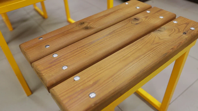 Стол для игры в нарды «Комплект»        желтый/бесцветный