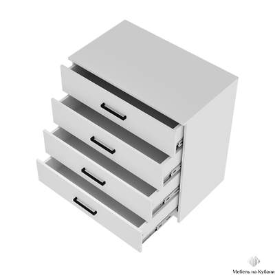 Фьюжн КМ-02 комод Белый