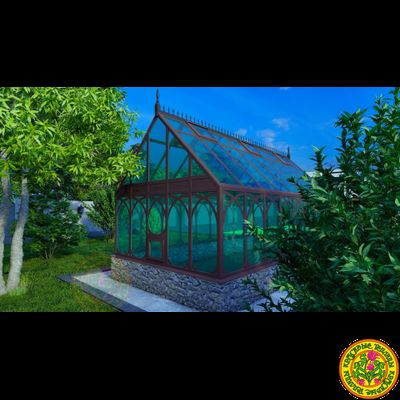 Базовая комплектация теплицы АЖУР размером 3000 х 6000 мм