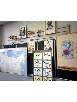 Панель демонстрационная над классной доской