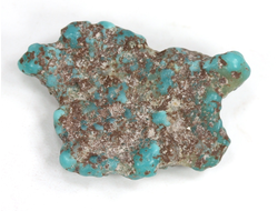 Бирюза, необработанный, дикий образец, США, Аризона (31*21*9 мм, 5 г) №37591