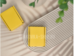 Коробка с откидной крышкой 60*80*20 мм ЛИМОННЫЙ