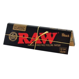 Бумажки RAW Black 1¼