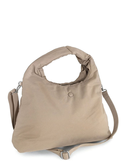 (АРТИКУЛ: 9535/09) СУМКА ЖЕНСКАЯ, НЕБОЛЬШАЯ, ТЕКСТИЛЬ, БЕЖЕВАЯ,  РЕМЕНЬ ЧЕРЕЗ ПЛЕЧО