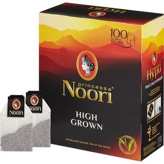 Чай Принцесса Нури Высокогорный черный 100 пакетиков