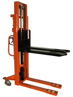 Штабелер GROST HDR 20/16 гидравлический с раздвижными вилами