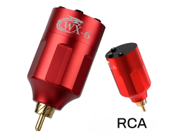 Беспроводной блок питания WX-6 Pro Tattoo Battery Pack RCA Red