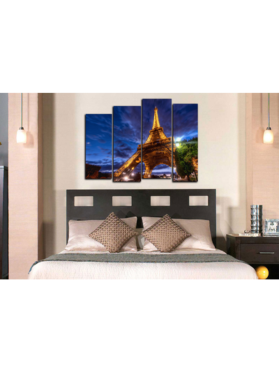 Модульная картина "Эйфелева башня"