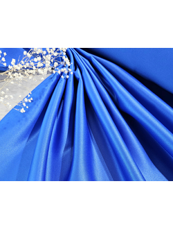 Атлас матовый СИНИЙ арт. 18