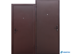 Дверь входная металлическая СТРОЙГОСТ 5 РФ ВО металл/металл купить в Челябинске | КВИРТЕК