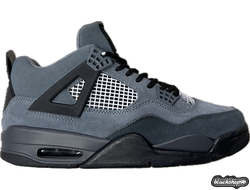 NIKE-AIR-JORDAN-4-GREY-BLACK-С-МЕХОМ (40-45)