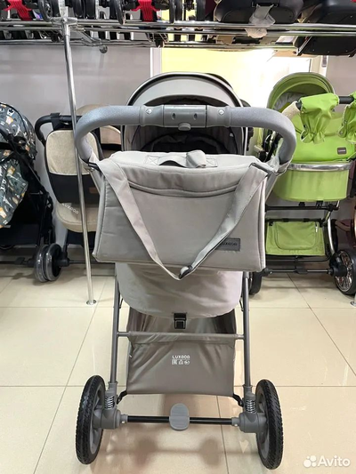 Детская коляска 2 в 1 Luxmom V2 Серый