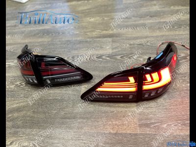 Стопы Lexus RX 2009-2015 красные с анимацией