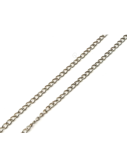 Цепочка металлическая 3.2*2.1 мм, модель Y2401